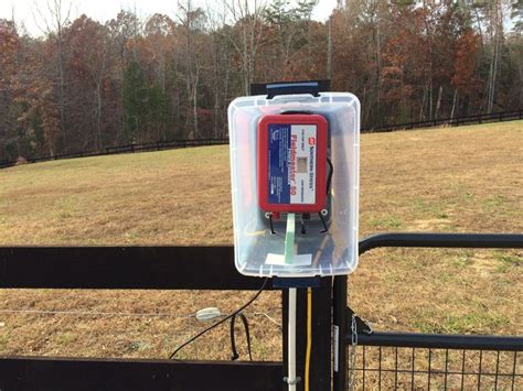 electrical fence box|electric fence charger waterproof box.